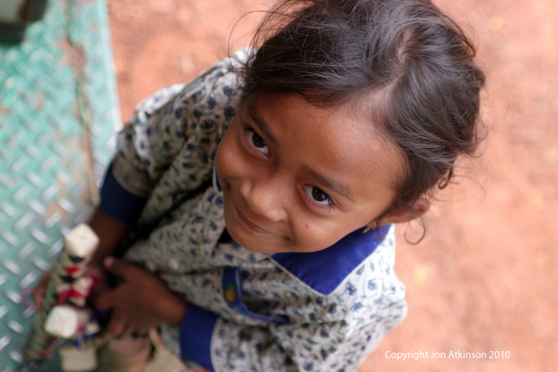 Child Sells Wears to Tourists, Angkor, Cambodia Child Sells Wears to Tourists, Angkor, Cambodia